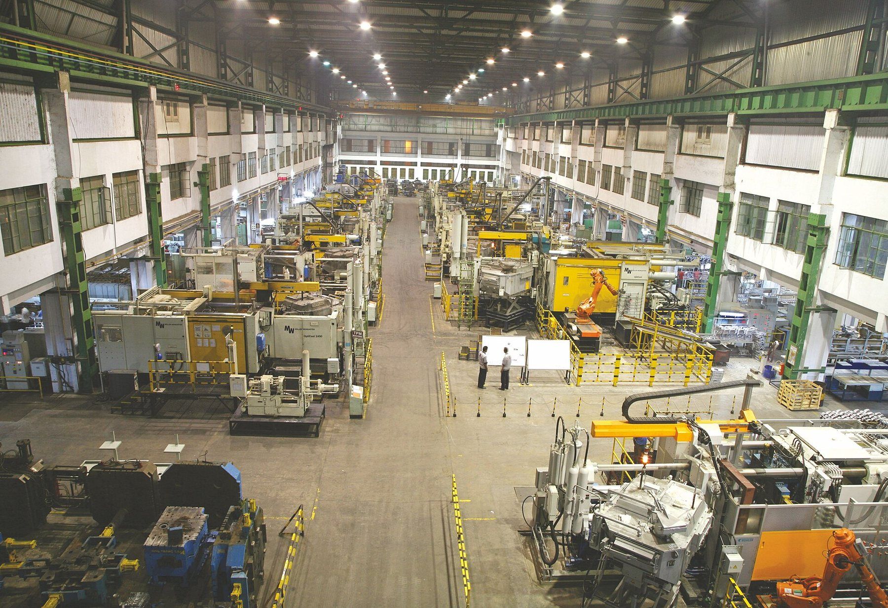 Fabrikadan çıkan metal hurdanın ayrıştırılması